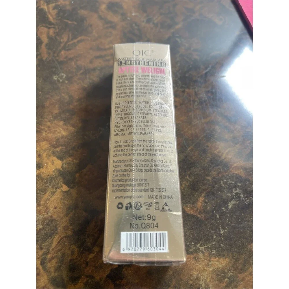 BLACK XPTTEE Welighl Lasting (Eyelash to Cream) WATERPROOF MASCARA 2/27